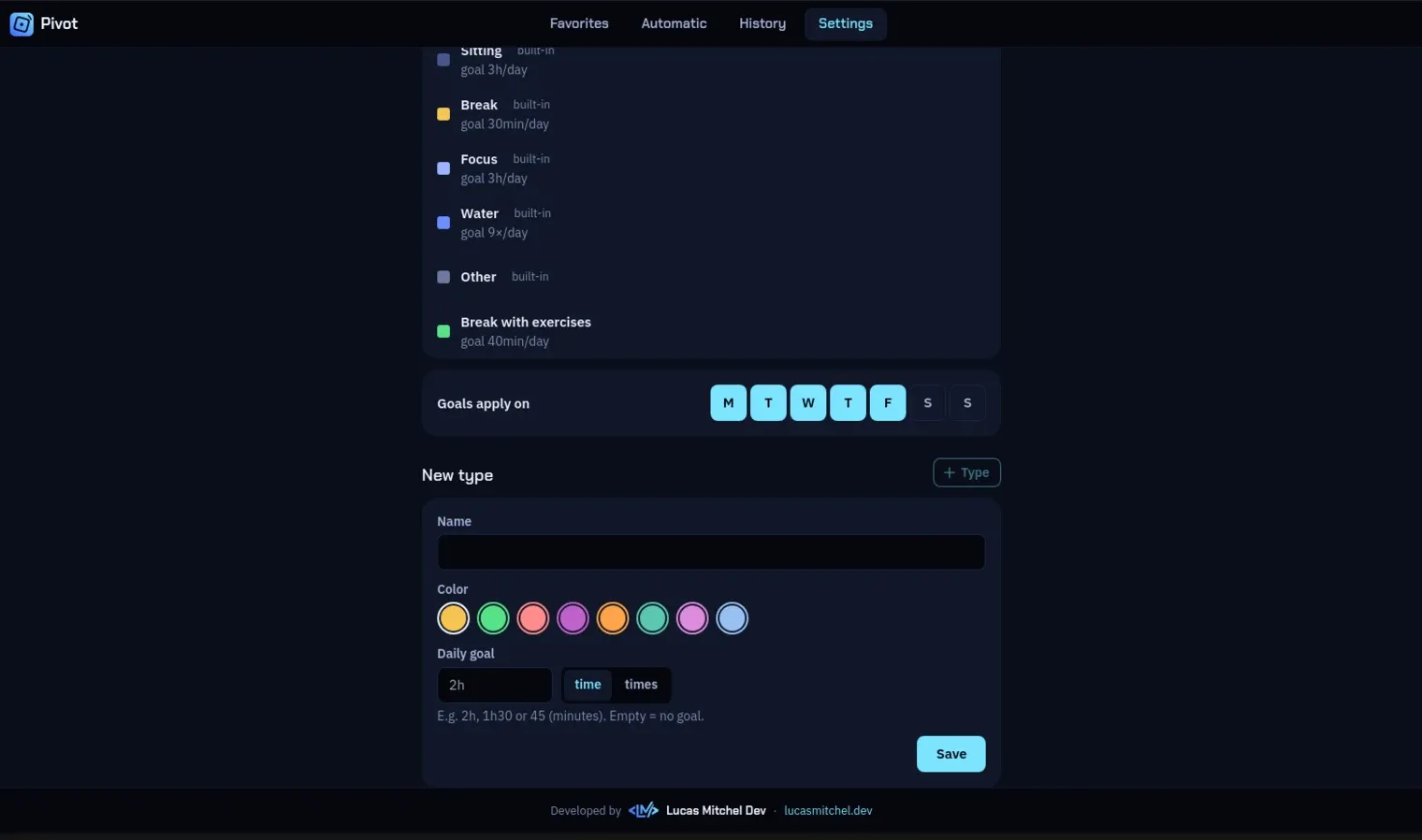 Pivot — screenshot 6